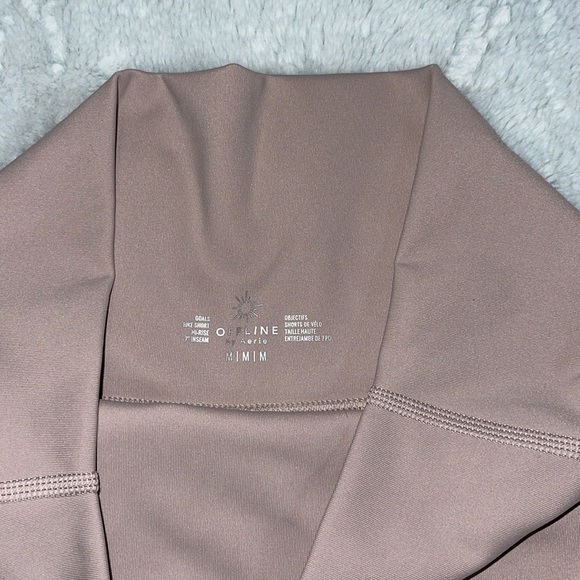 AERIE OFFLINE Goals Ribbed 7" Cargo Pocket Bike Short Sz M - Picture 7 of 10